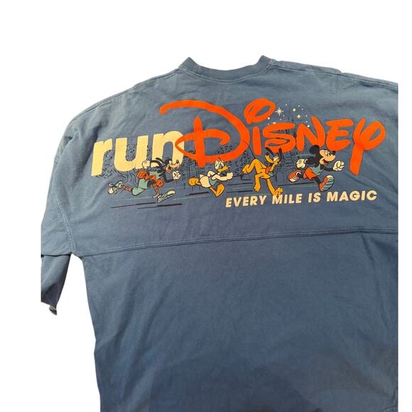 Disney Parks Spirit Jersey Run Disney Men's Small Long Sleeve - Picture 2 of 8